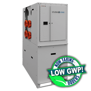 Water-Source Modular Chillers: Heat Pumps (UWT) - 4-Pipe, Low GWP Series - size 30 shown