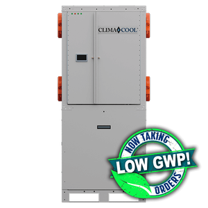 Water-Source Modular Chillers: Heat Recovery (UWH) - 4-Pipe, Low GWP Series - size 70 shown