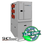 Water-Source Modular Chillers: Simultaneous Heating & Cooling (SHC) Heat Recovery (UWW) - 6-Pipe, Low GWP Series - size 30 shown